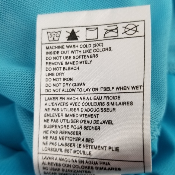 Nike Golf blue and white tank top in size Medium - Picture 6 of 8